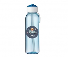 Botella Campus Flip-Up Personalizada Azul 500ml Speed Racers