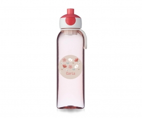 Botella Campus Pop-Up Personalizada Rosa 500ml Little Garden