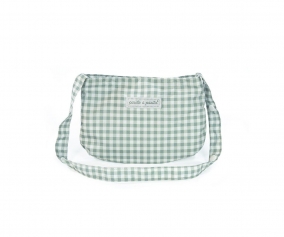 Green Check Tom Bag for Dolls