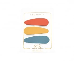 Clips para Pelo Snap Crimson/Tuscany/Desert Teal