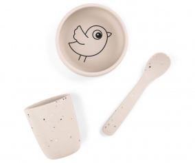 Vaisselle en silicone Birdee Sand