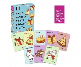 Taco, chapu, bolo, presente, pizza - ES