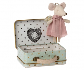 Topina Angel Mouse Little Sister in Valigetta
