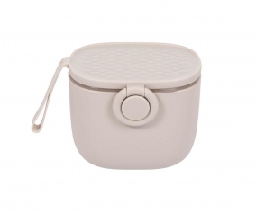 Dispensador de leite em p biodegradvel cinza