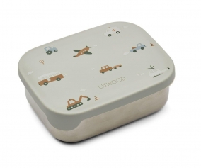 Arthur Vehicles Lunch Box Dove Blue Mix