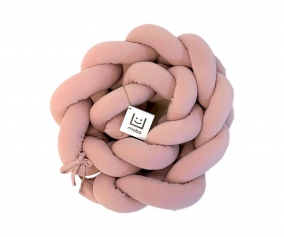 Treccia Paracolpi Cotone Rosa 180cm