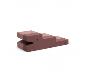 Meuble acrobatie vintage de taille moyenne crocodile rose