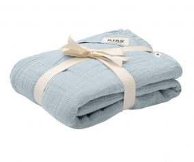 Lange Mousseline BIBS Baby Blue