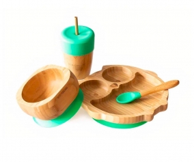 Vajilla Toddler Bho Verde