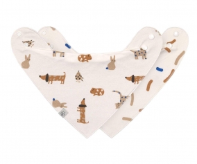 Pack of 2 bibs - Little Mateys Royal Blue