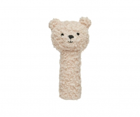 Teddy Bear Natural Rattle