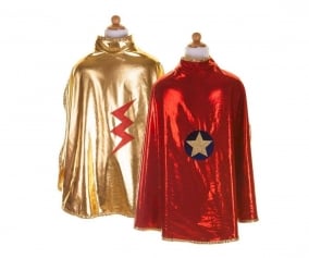Mantello Reversibile Wonder Rosso/Oro 5-6 anni