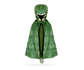 Mantello T-Rex Verde 4-5 anni
