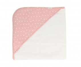 Cape de Bain Tutete Leaves Rose Personnalisable
