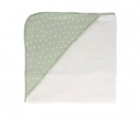 Cape de bain Tutete Leaves Sage Personnalisable