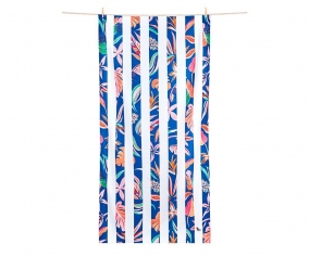 Extra Large Microfiber Beach Towel Tropical Bloom Flowers Extra Large