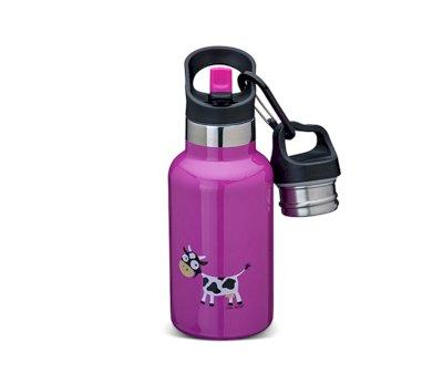 Stainless Steel Bottle TEMPflask 350ml Purple Cow
