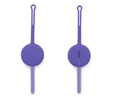 Travel Cutlery with Lilac Case