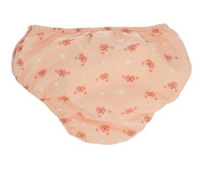 Cueca Banho Fralda Crab Coral