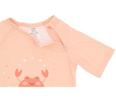 T-Shirt Nuoto Protezione Solare Crab Coral