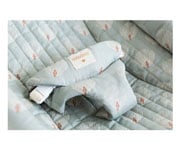 Growing Green Baby Bouncer Cover White Gatsby/Antique Green