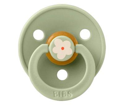 2 Succhietti BIBS Studio Colour Round Jasmine Sage Mix