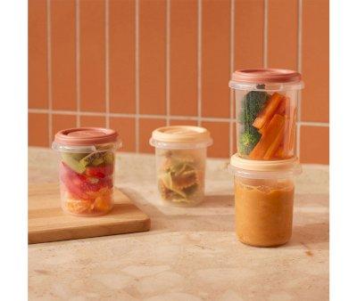 Set de 4 Rcipients Hermtiques Hermisized Valencia 250 ml