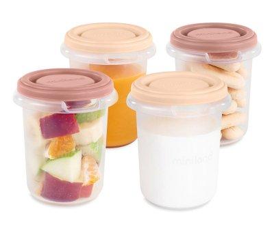 Set de 4 Rcipients Hermtiques Hermisized Valencia 250 ml