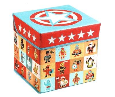 Scatola Porta Giochi Super Eroi