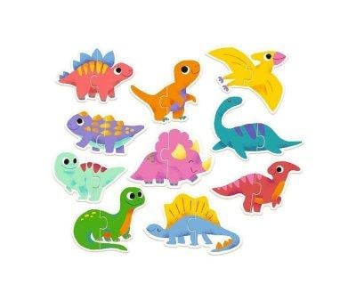 Puzzle Duo Dinos