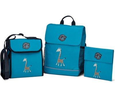 Thermal Lunch Bag Pack n'Snack Giraffe Turquoise 5L Personalised