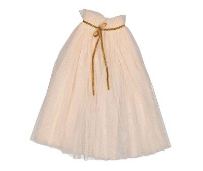 Capa Rosa Suave com bolinhas Douradas