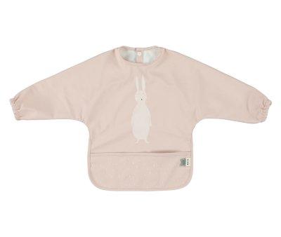 Waterproof Bib with Sleeves Mr. Rabbit Personalised