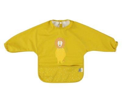 Waterproof Bib with Sleeves Mr. Lion Personalised