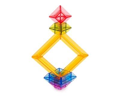 Translucent Stacking Pyramids 25 pcs