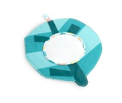 Sensory Mirror for Babies Leaf