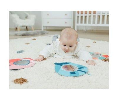 Sensory Mirror for Babies Leaf