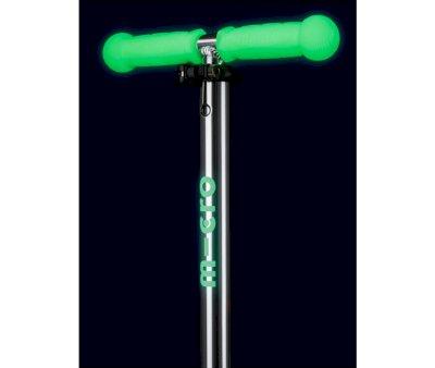 Patinete Mini Micro Deluxe Glow Lime con Luces LED