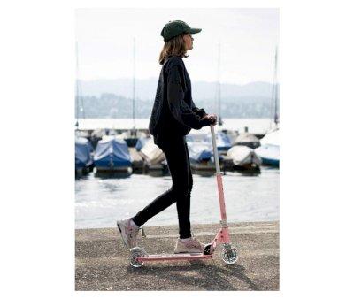 Patinete Micro Sprite Rosa Pastel Led