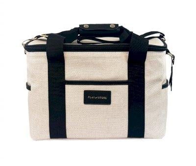 Large Premium Black Personalised Thermal Bag