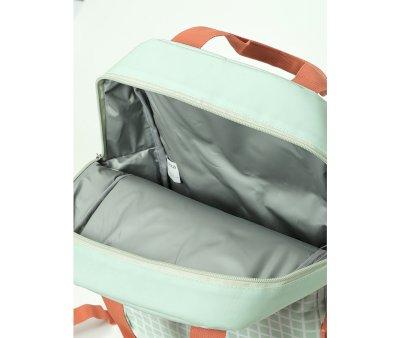 Mochila Trmica Stripes Sage Personalizable