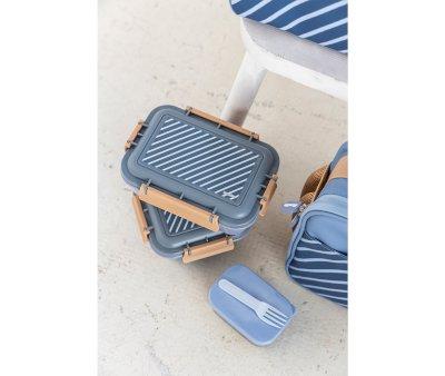 Lancheira Grande Stripes Blue