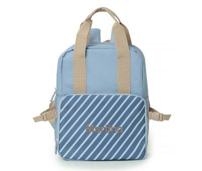 Mochila Trmica Stripes Blue Personalizvel