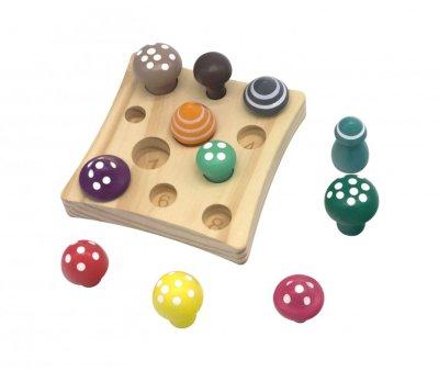 Jogos de Cogumelos de Madeira