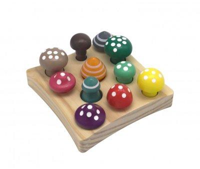 Jogos de Cogumelos de Madeira