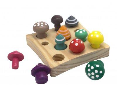Jogos de Cogumelos de Madeira