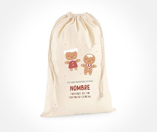 Sacos Navidad personalizados