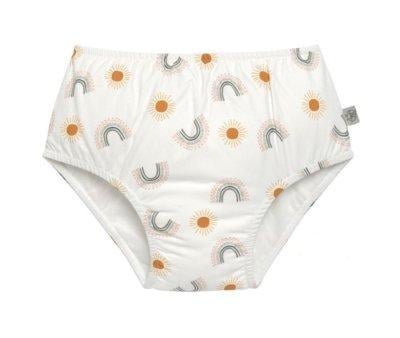 Rainbow Frilled Swim Diaper