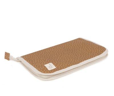 Porta-documentos Dots Poppy Canela