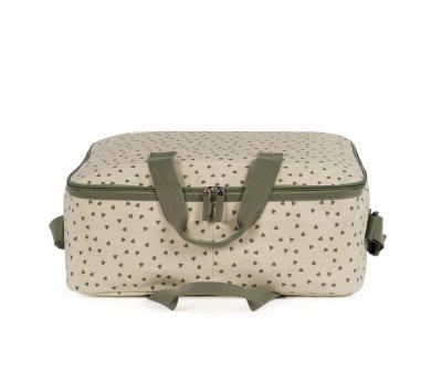 Valise Coeur Poppy Moss